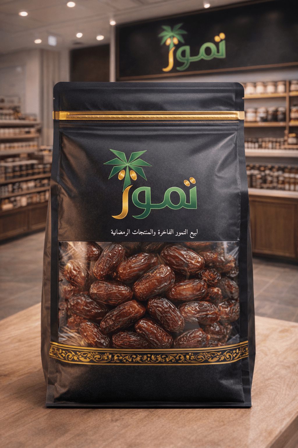 كيس منتج التمور 