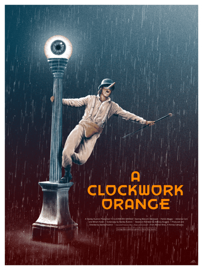 البرتقالة الآلية A Clockwork Orange .. تحفة فنيـة تثير الغثيـان حسوب I/O