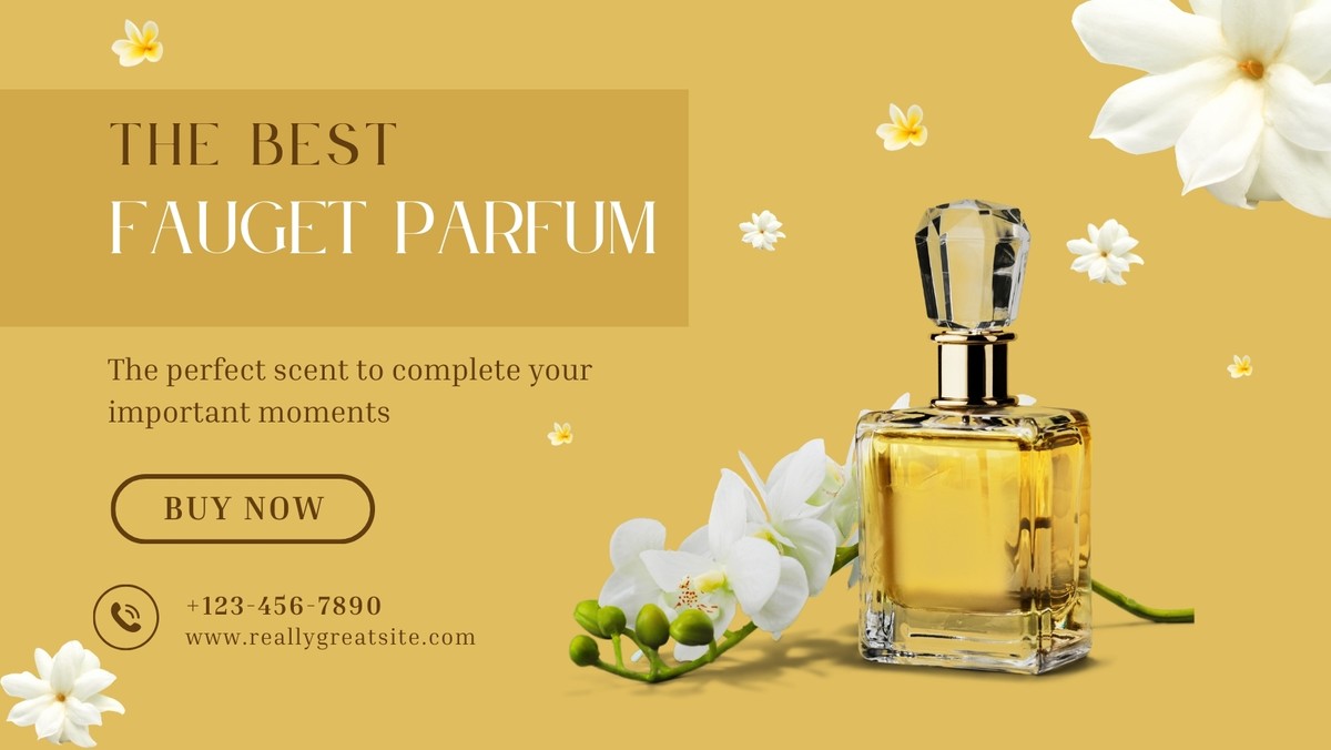 Harvest_Gold_And_White_Modern_Premium_Perfume_Facebook_Cover