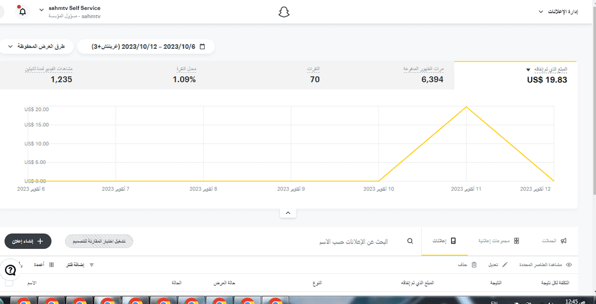 بداية الحملات على سناب