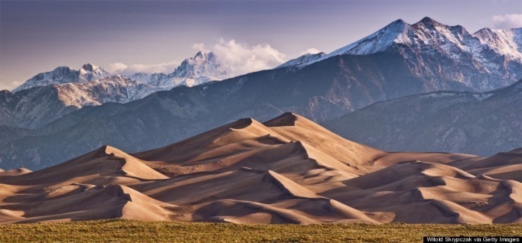الكثبان الرملية العظيمة – كولورادو – الولايات المتحدة