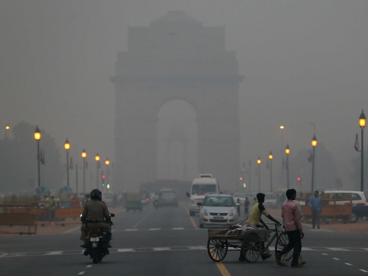 هواء نيوديلهي الأكثر تلوثاً في العالم