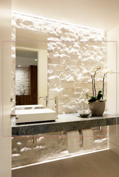 ديكور_مودرن_حجر_ابيض