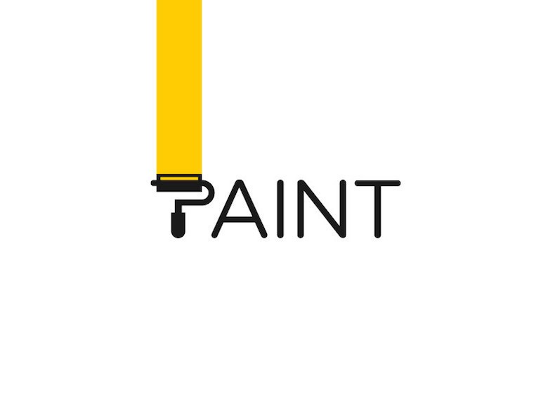 creative-minimal-logo-design-inspiration-paint