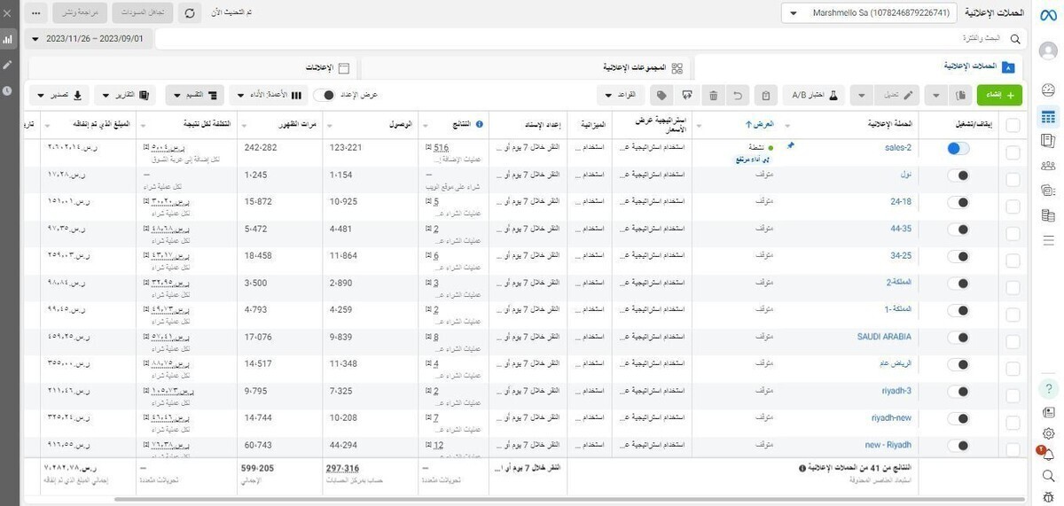 حملات اعلانية احترافية باستراتيجيات مختلفة